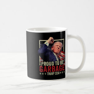 Trump 2024 Trots op vuilnisstem Trump President Koffiemok