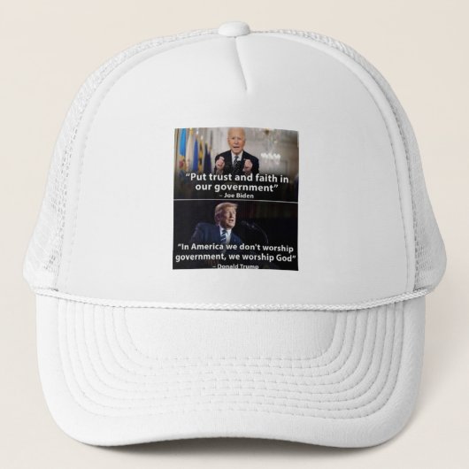 TRUMP 2024 TRUCKER HAT PET (Voorkant)