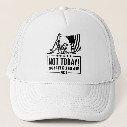 Trump 2024 Trucker Hat Trucker Pet (Voorkant)