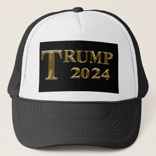TRUMP 2024 TRUCKER HAT TRUCKER PET (Voorkant)