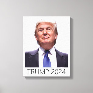 Trump 2024 Trump neemt Amerika terug Canvas Afdruk