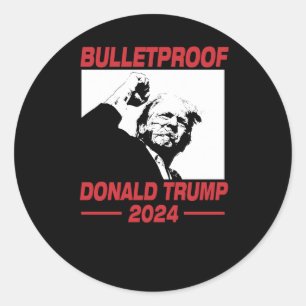 Trump 2024 Trump Rally Trump Oor Donald Trump Pres Ronde Sticker