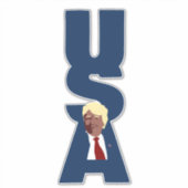 Trump 2024 USA Sticker (Voorkant)