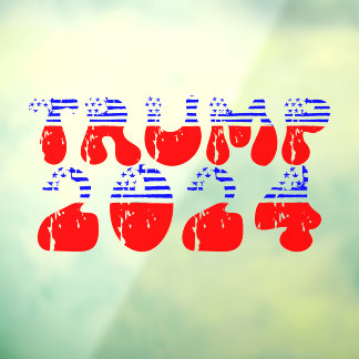 Trump 2024 Verenigde Staten Verkiezingsretro Raamsticker