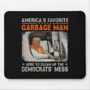 Trump 2024 Verkiezing Trump Afval Man Stem Trump P Muismat