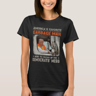 Trump 2024 Verkiezing Trump Afval Man Stem Trump P T-shirt