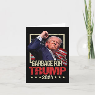 Trump 2024 Verkiezingsafval voor Trump Stem Trump Kaart