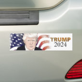 TRUMP 2024 VerkiezingsBumpersticker Bumpersticker (Op auto)