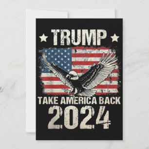 Trump 2024 vlag neem Amerika terug mannen vrouwen Kaart