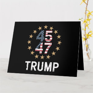 Trump 2024 Vlag Neem Amerika Terug Trump 45 47  Kaart