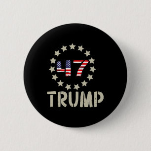 Trump 2024 Vlag (op Byck) Take America CK Trump FL Ronde Button 5,7 Cm
