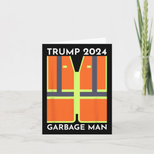 Trump 2024 vuilnisman grappig vuilnis patriotten s kaart