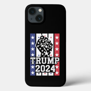 Trump 2024 Vuist Outlaw Hillbilly J.D.Vance 2024 iPhone 13 Hoesje