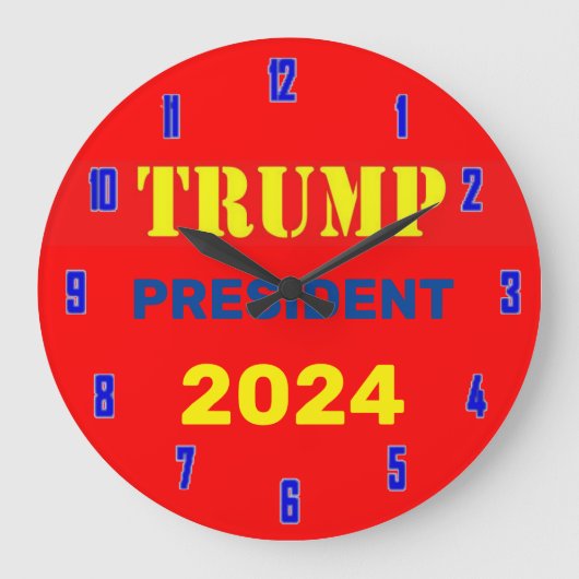 TRUMP 2024 WATCH GROTE KLOK (Voorkant)