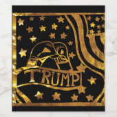 TRUMP 2024 WIJN ETIKET (Enkel label)
