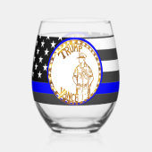 TRUMP 2024 WIJNGLAS ZONDER VOET (Achterkant)