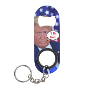 Trump 2024 zal terug zijn mini flessenopener