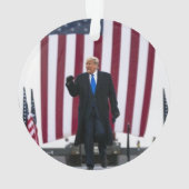 Trump 2024 zal terug zijn ornament (achterkant)