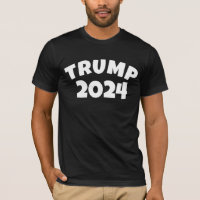 TRUMP 2024 ZWARTE T-SHIRTS