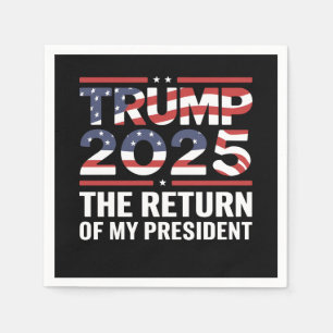 Trump 2025 De terugkeer van mijn President 47th US Servet