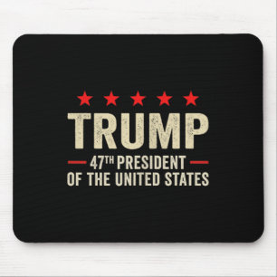 Trump 2025 Flag (op de rug) 47e President Trump In Muismat