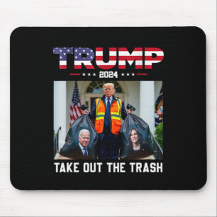 Trump 2025 Haal het Afval Weg Grappige Trump Vuiln Muismat