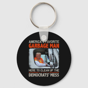 Trump 2025 Verkiezing Trots Om Een Garbyge Stem Te Sleutelhanger
