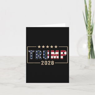 Trump 2028 Shirt Stem Donald Trump Flag 2028 Kaart