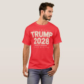 Trump 2028 T-shirt (Voorkant volledig)