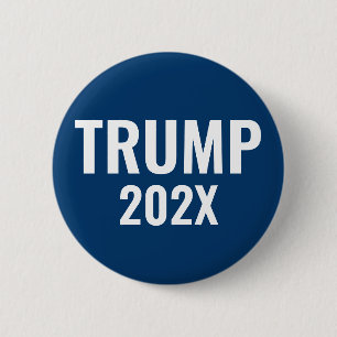 Trump 202X Ronde Button 5,7 Cm