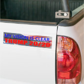 TRUMP 20/20-Bumpersticker Bumpersticker (Op Truck)