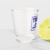 Trump 20 - 24 jaar gevangenisstraf grappig antitru shot glas (Links)