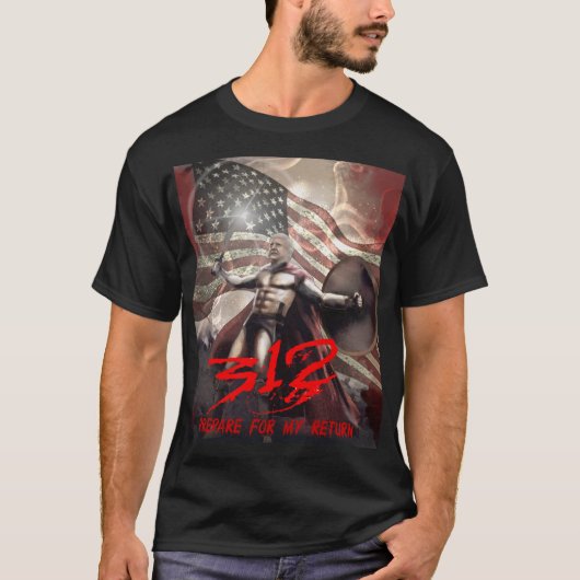Trump 312 t-shirt (Voorkant)