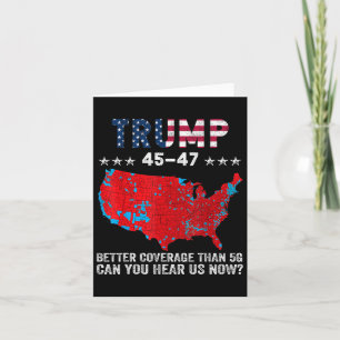 Trump 45 47 betere dekking dan 5G kun je horen U Kaart