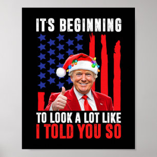 Trump 45 47 Het begint veel op mij te lijken Poster