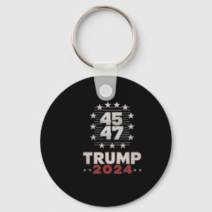 Trump 45 47 Je hebt weer gemist Trump 2025 Vlag va Sleutelhanger