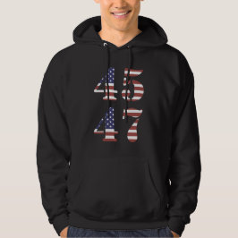 Trump 45 47 verkiezingen 2024 hoodie