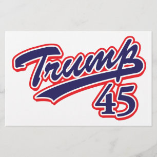 Trump 45! briefpapier