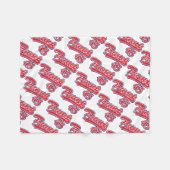 Trump-45-RED Fleece Deken (Voorkant (Horizontaal))