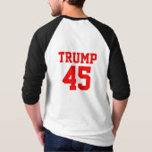 TRUMP 45 T-SHIRT (Achterkant)