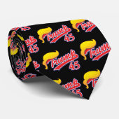 Trump-45-with-Hair Stropdas (Opgerold)