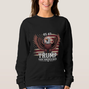 Trump 45e 47e President Vlag 2025 Adelaar Amerika Trui