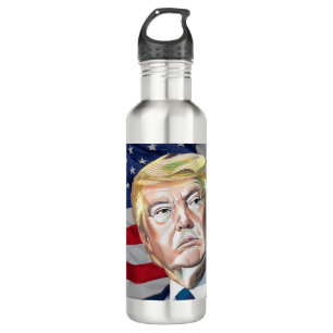 Trump 45ste President van de VS Waterfles