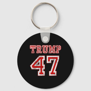 Trump 47 2024 Verkiezingen Republikeinse Conservat Sleutelhanger