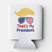 Trump 47 - Dat is mijn President Blikjeskoeler (Achterkant)