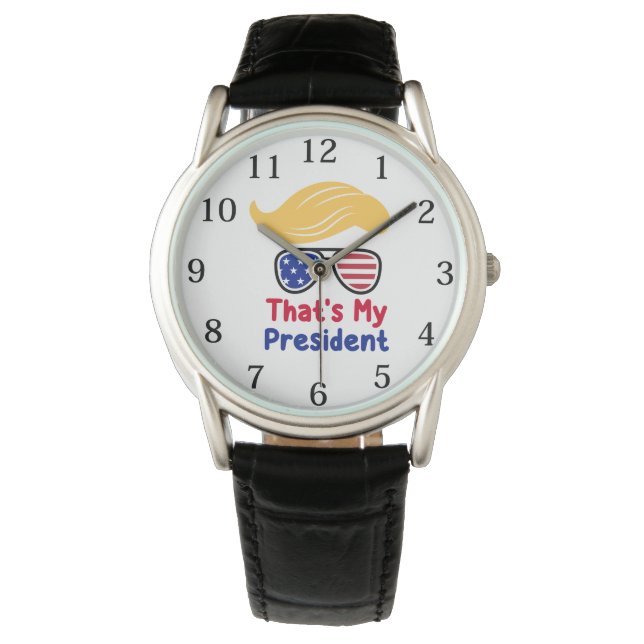 Trump 47 - Dat is mijn President Horloge (Voorkant)