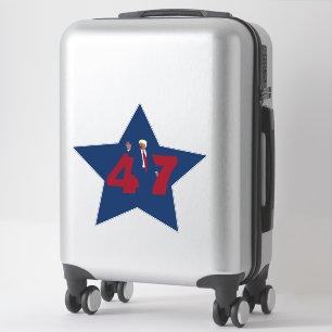 Trump 47 sticker