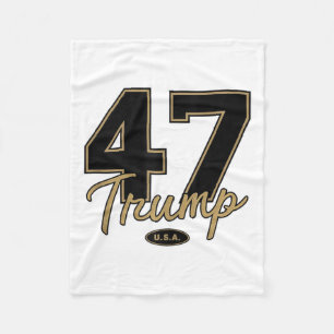 Trump 47 Trump 2024 Republikeinse Conservatief 47 Fleece Deken