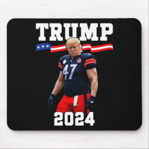 Trump 47 Voetbaltrui 2025 VS Vlag Trump Vance  Muismat