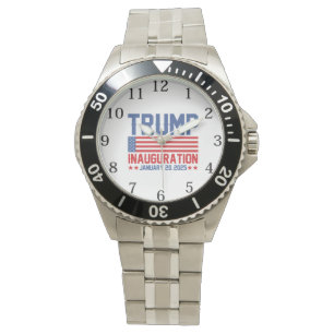 Trump 47e inauguratie 2025 horloge